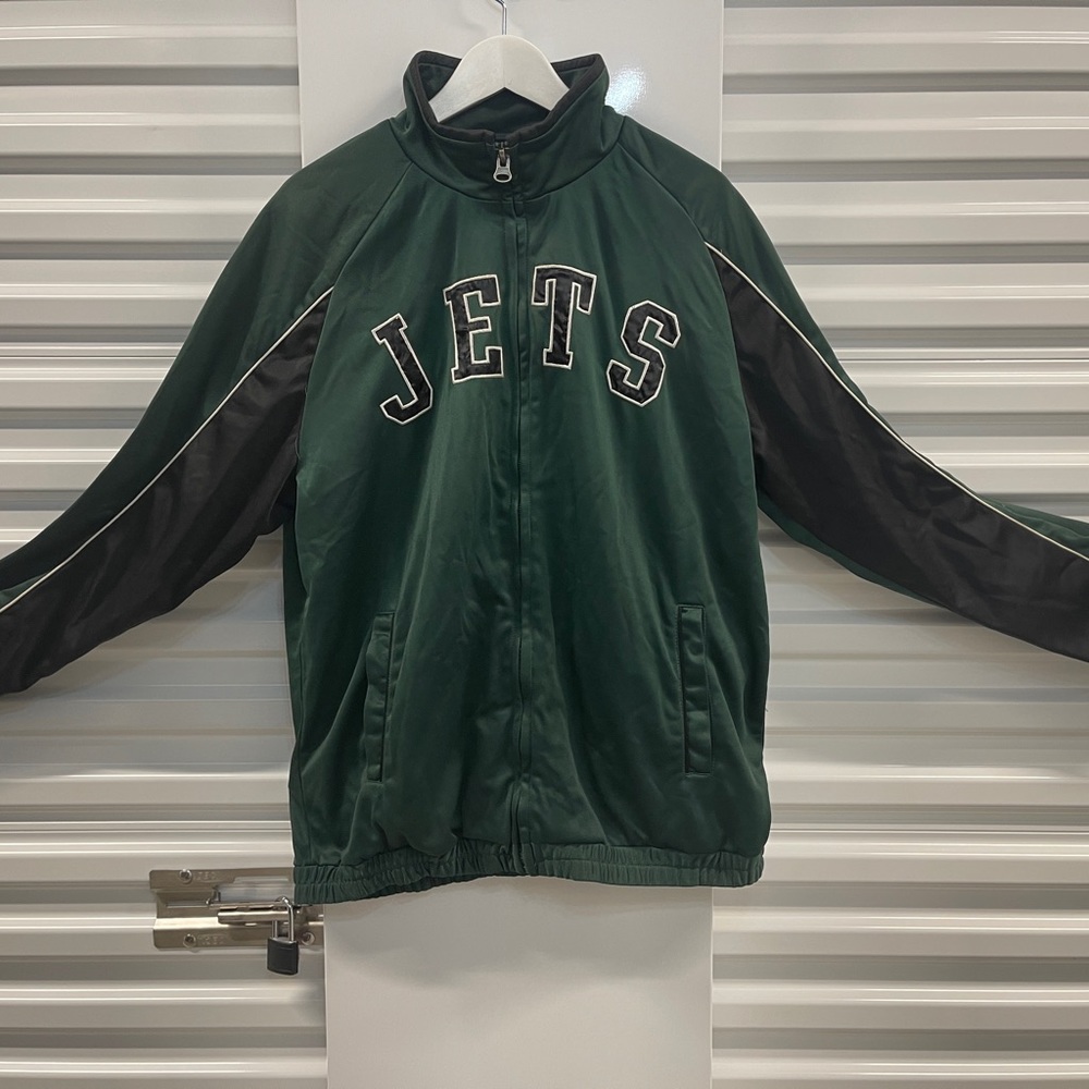 New York Jets NFL Track Jacket sz Large